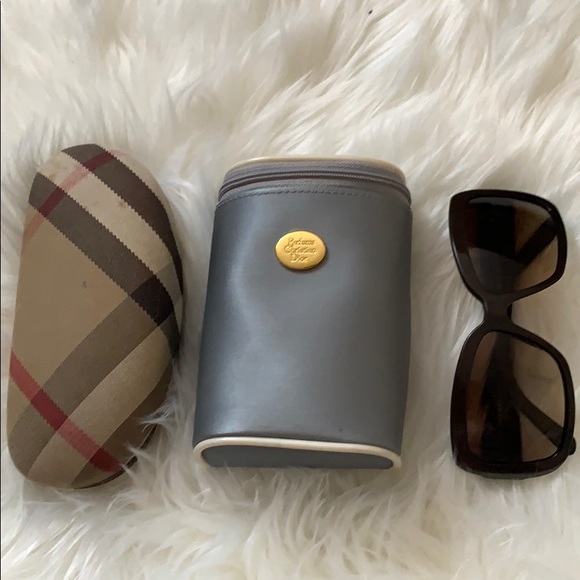 Dior - Small Makeup Pouch / Bag (Light Blue/grey) - Picture 7 of 16